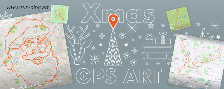 Xmas GPS Art