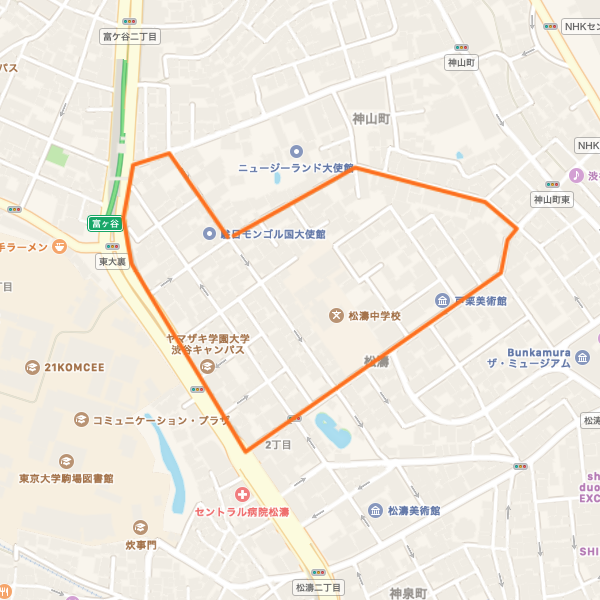 渋谷大使館ハートRUN